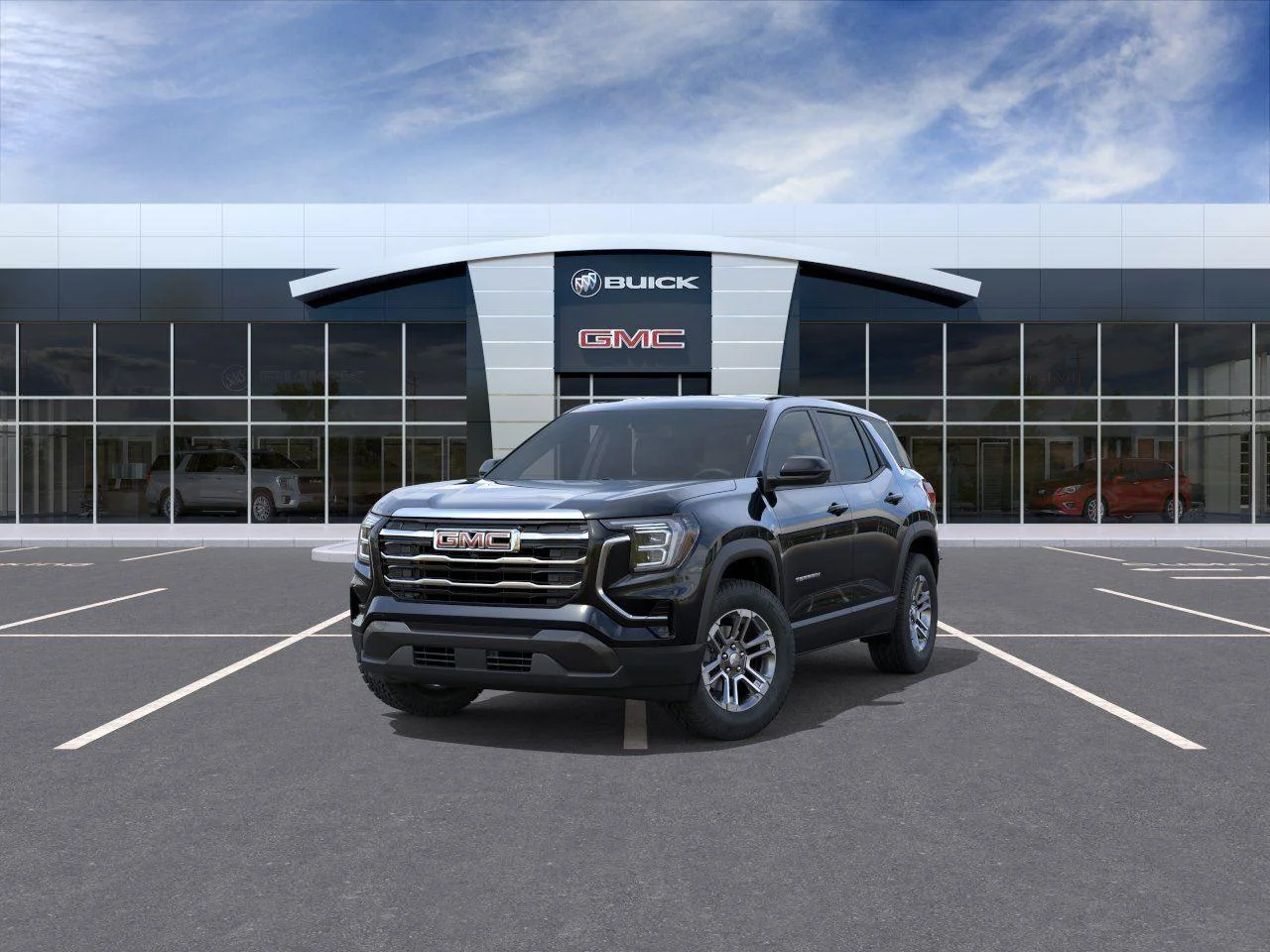 New 2027 Ebony Twilight Metallic GMC FWD Elevation image 8