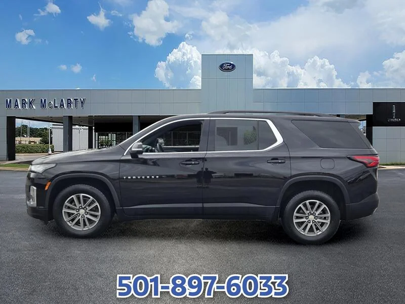 Used 2023 Black Metallic CHEVROLET AWD 4DR LT CLOTH W/1LT image 2