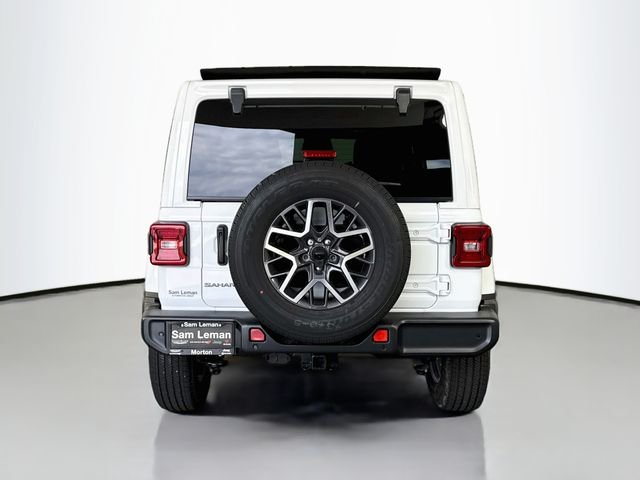 New 2026 Bright White Clear-Coat Exterior Paint Jeep Sahara image 6