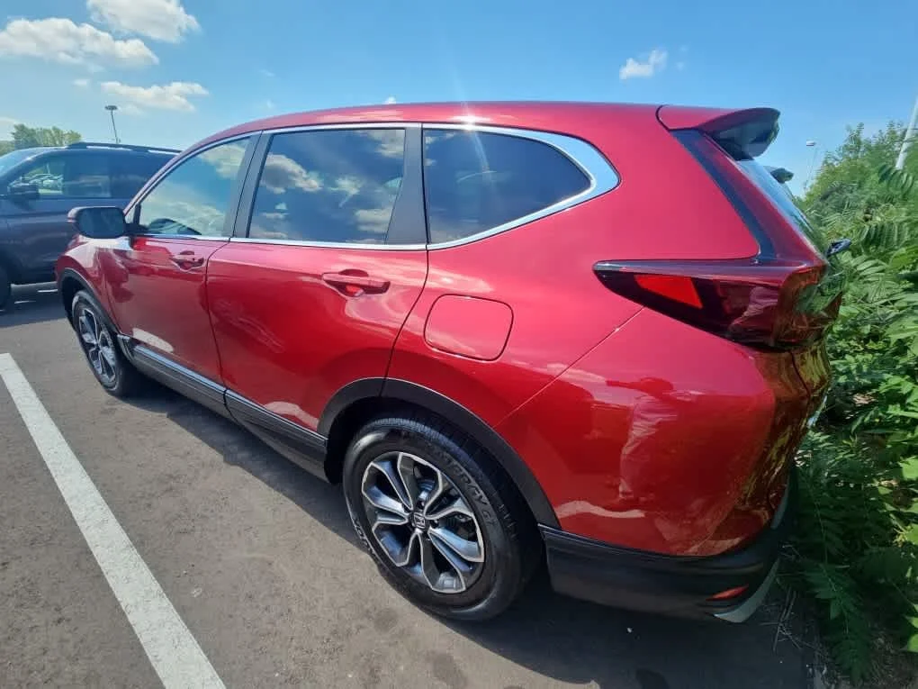 Certified Used 2021 Radiant Red Metallic Honda EX-L image 6