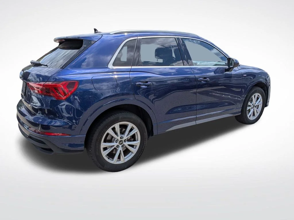 Used 2023 Blue Audi Premium Plus image 3