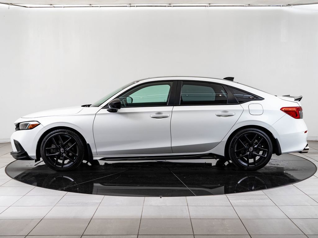 Used 2023 Platinum White Pearl Honda Si image 5