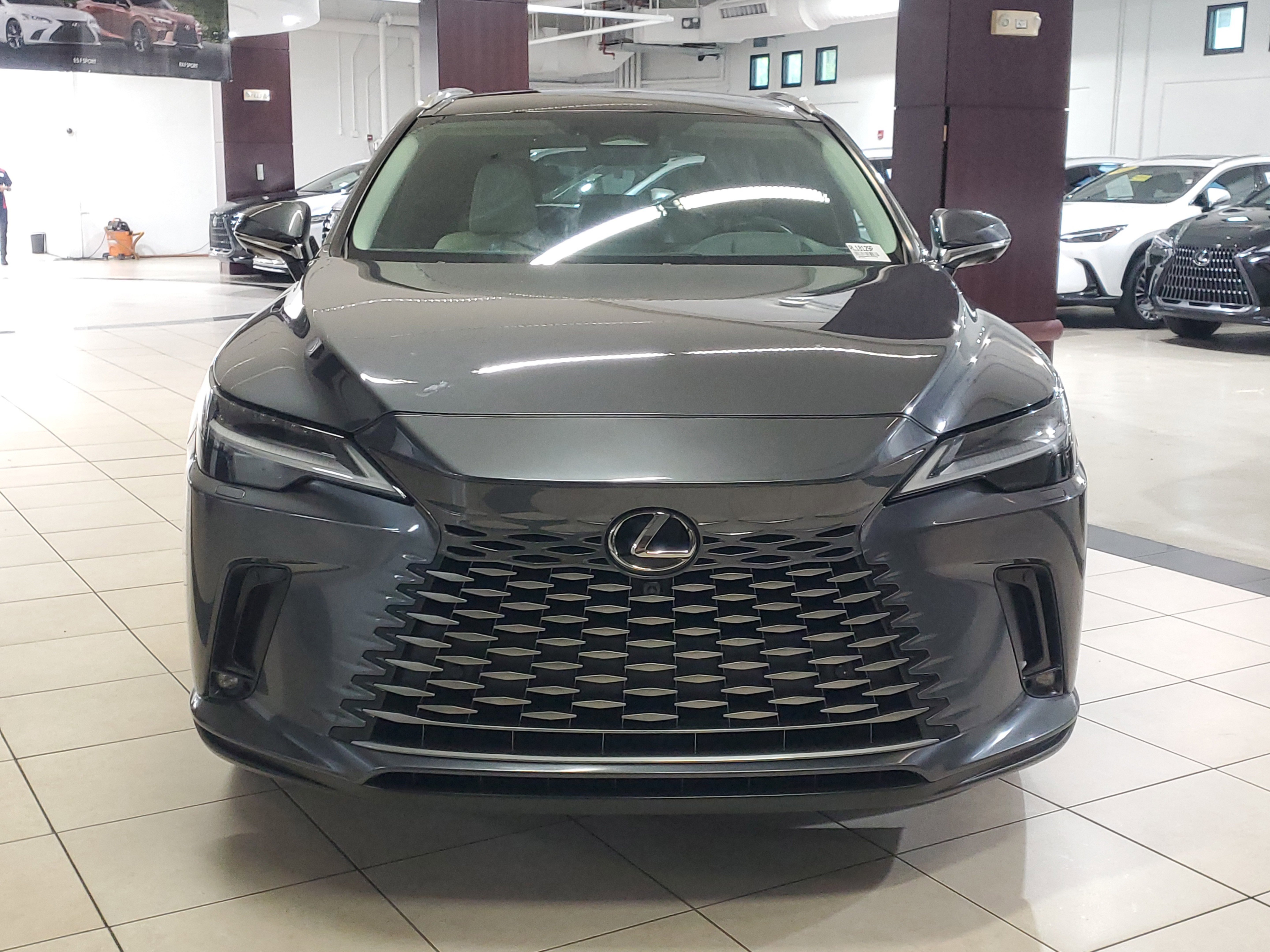 Used 2024 Cloudburst Gray Lexus RX 350 image 3