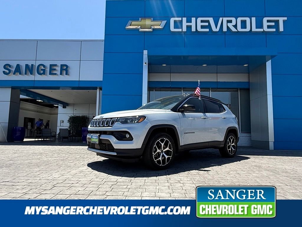 Silver 2025 Jeep Compass SUV / Crossover Four-Wheel Drive 