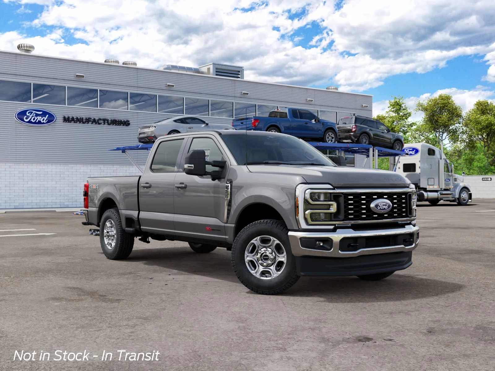 New 2027 Carbonized Gray Metallic Ford XLT image 4