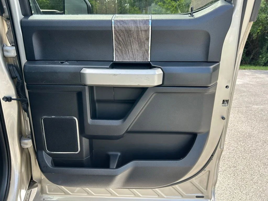 Used 2017 White Gold Metallic Ford Lariat image 47