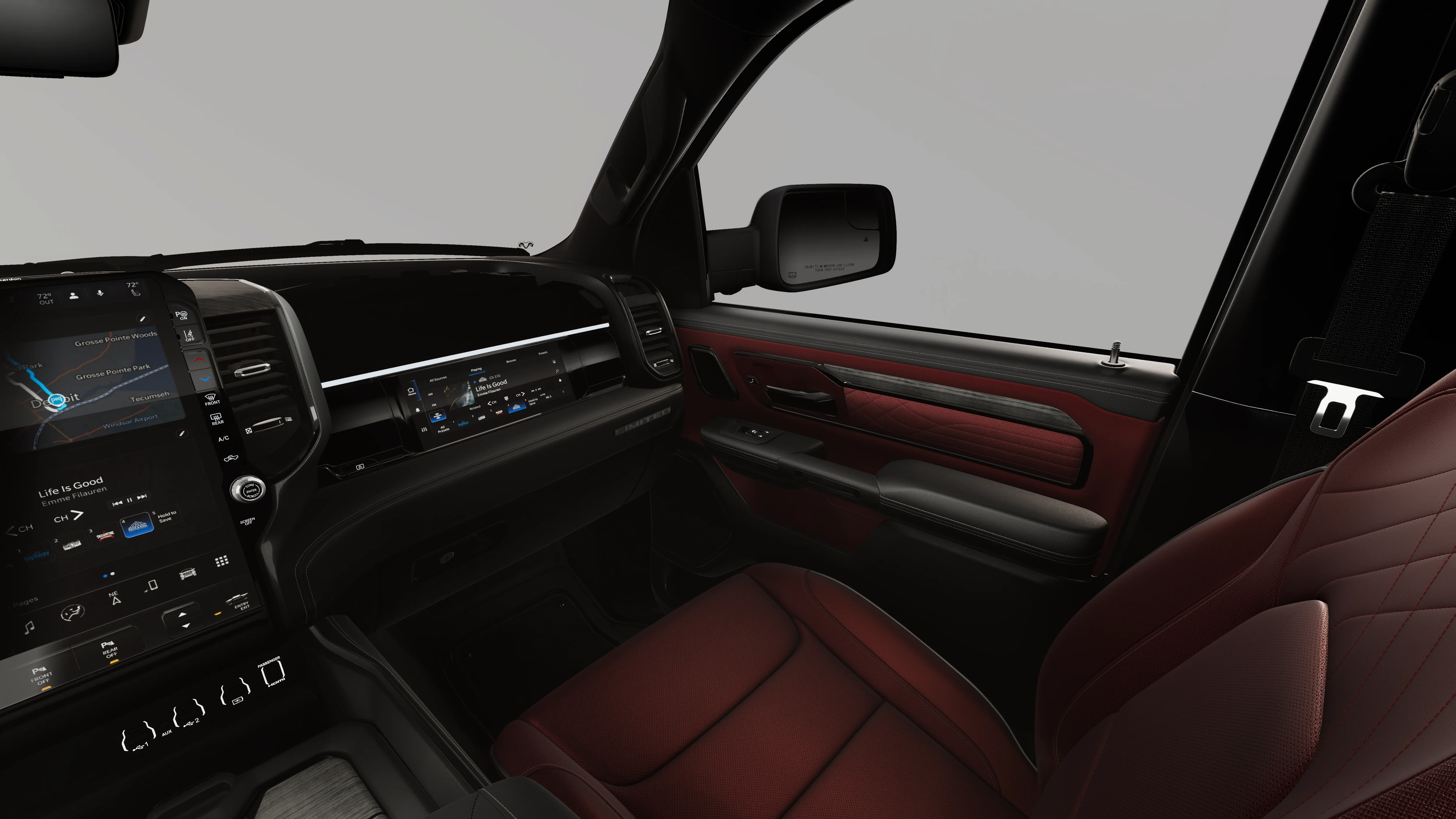 New 2026 Diamond Black Crystal Pearl-Coat Exterior Paint RAM Limited image 19