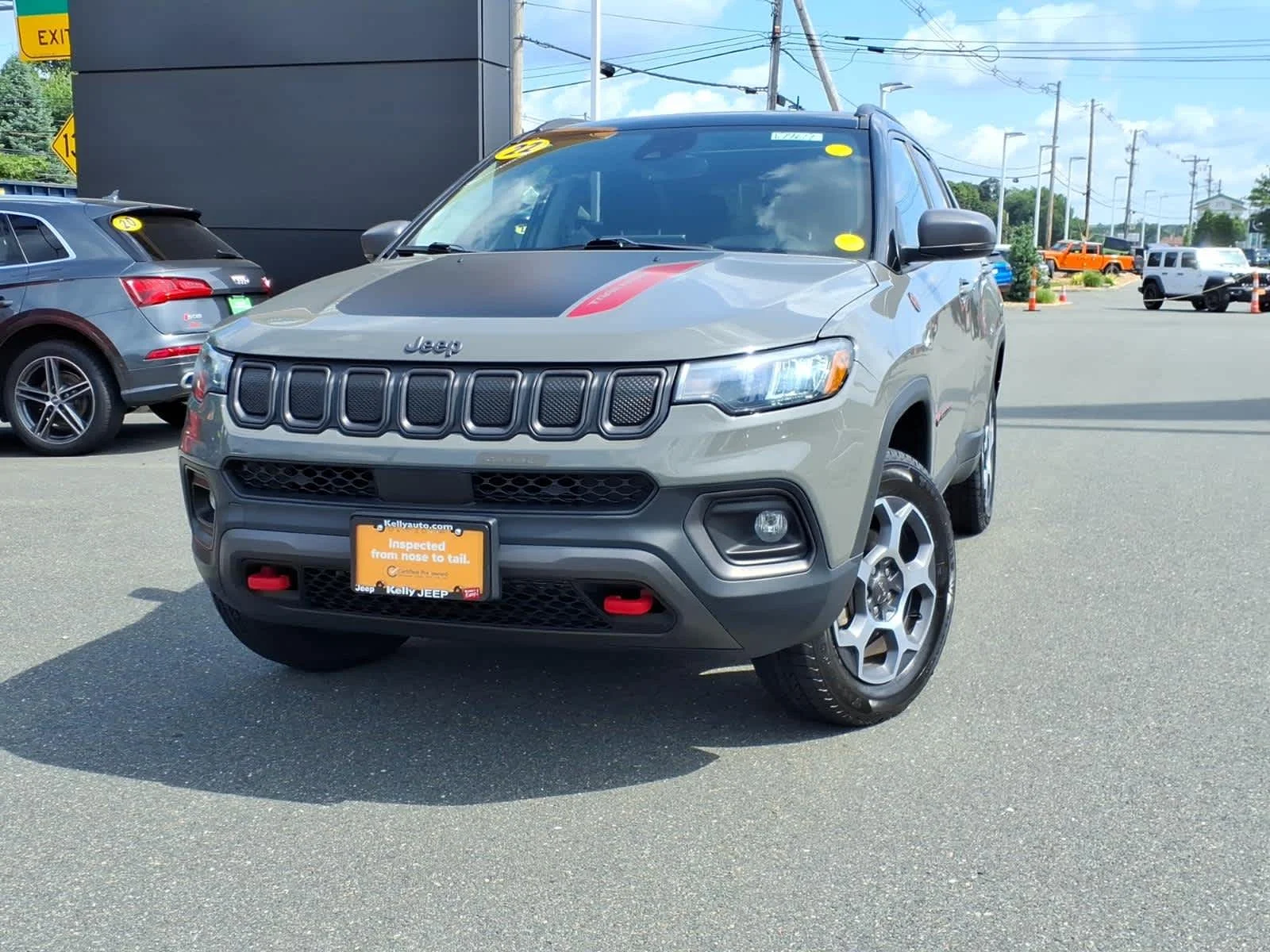 Certified Used 2022 Sting-Gray Clearcoat Jeep Trailhawk image 2