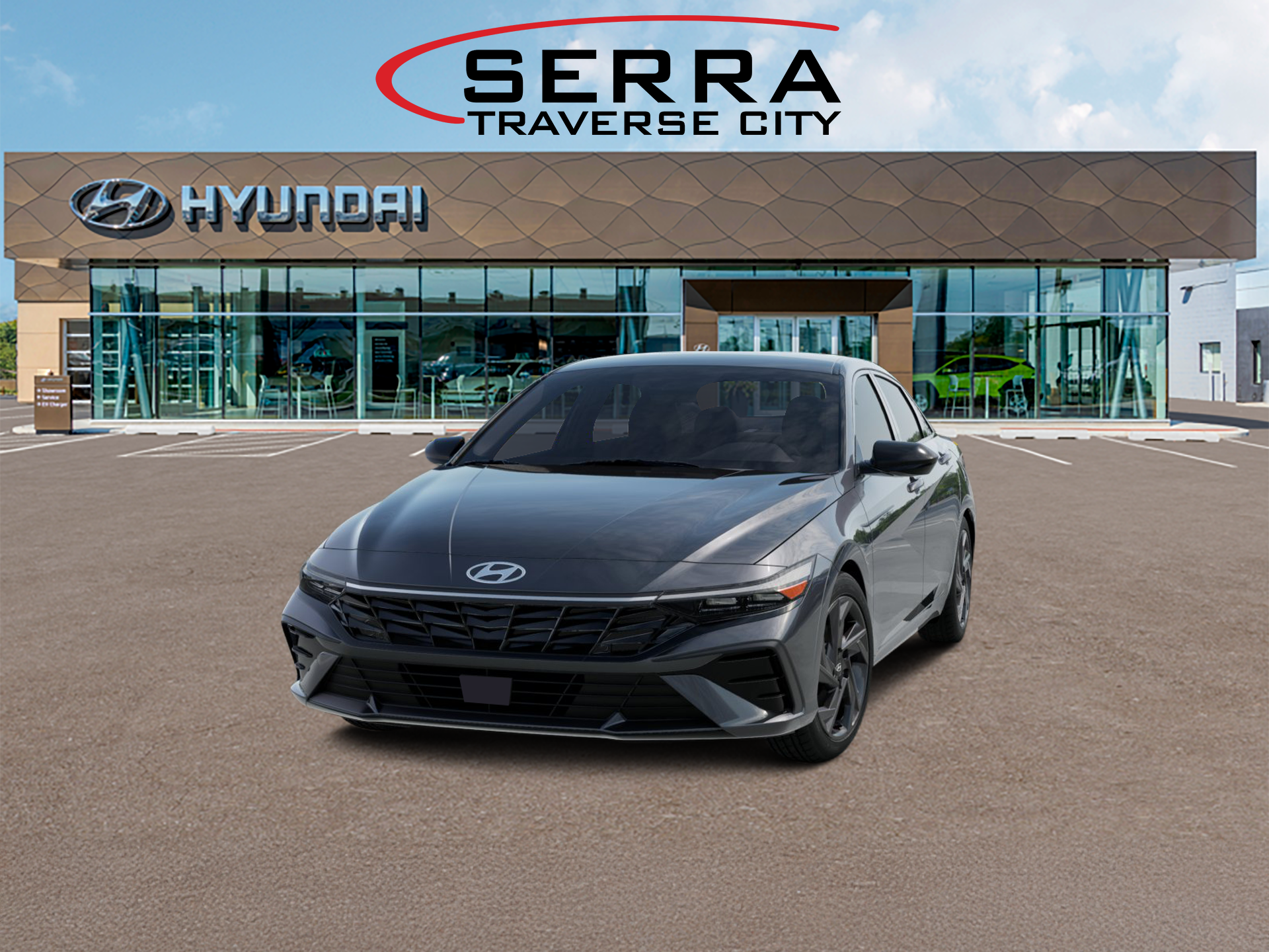 New 2026 Gray Hyundai SEL Sport Plus image 1