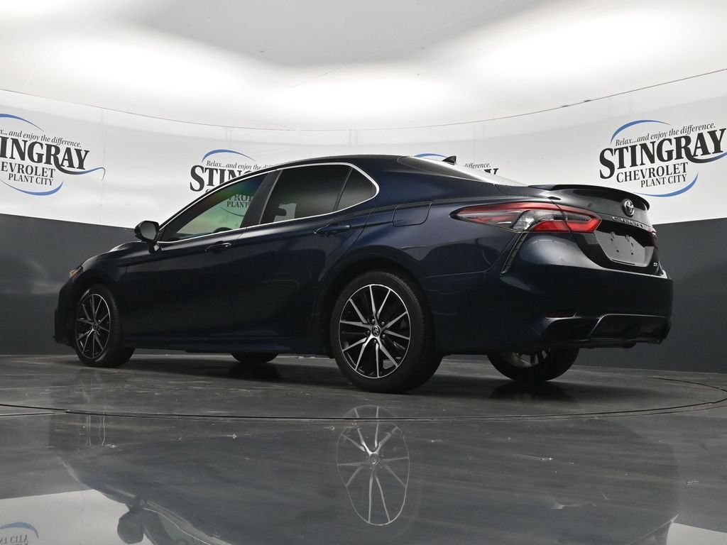 Used 2021 Blue Toyota SE image 30