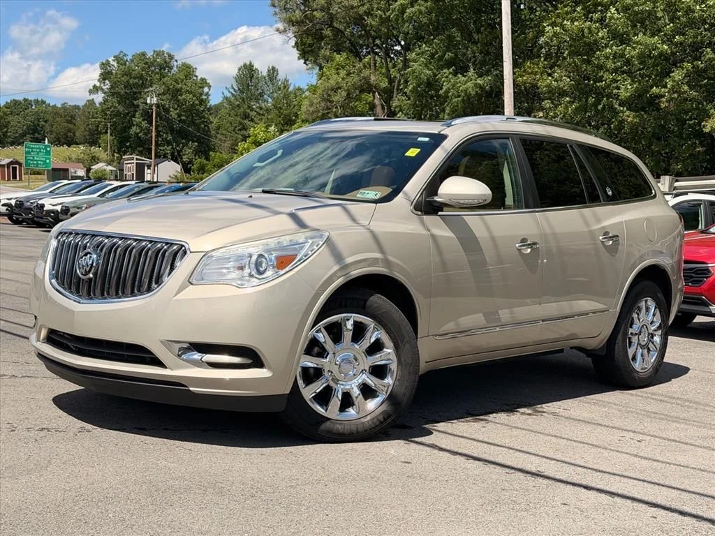Used 2015 Gold Buick Leather Group image 2
