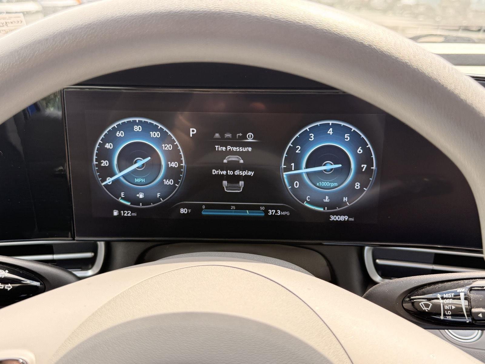Used 2024 Intense Blue Hyundai SEL image 28