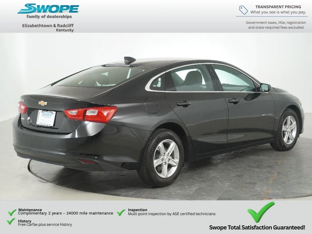 Used 2024 Mosaic Black Metallic Chevrolet LS image 3