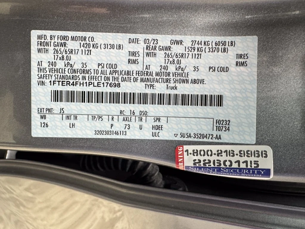 Certified Used 2023 Silver Metallic Ford XLT image 32