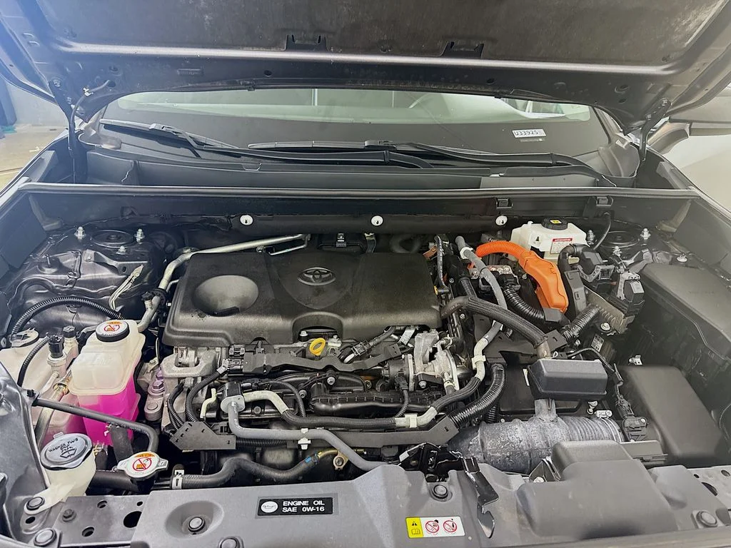 Used 2021 Magnetic Gray Metallic Toyota Hybrid LE image 27
