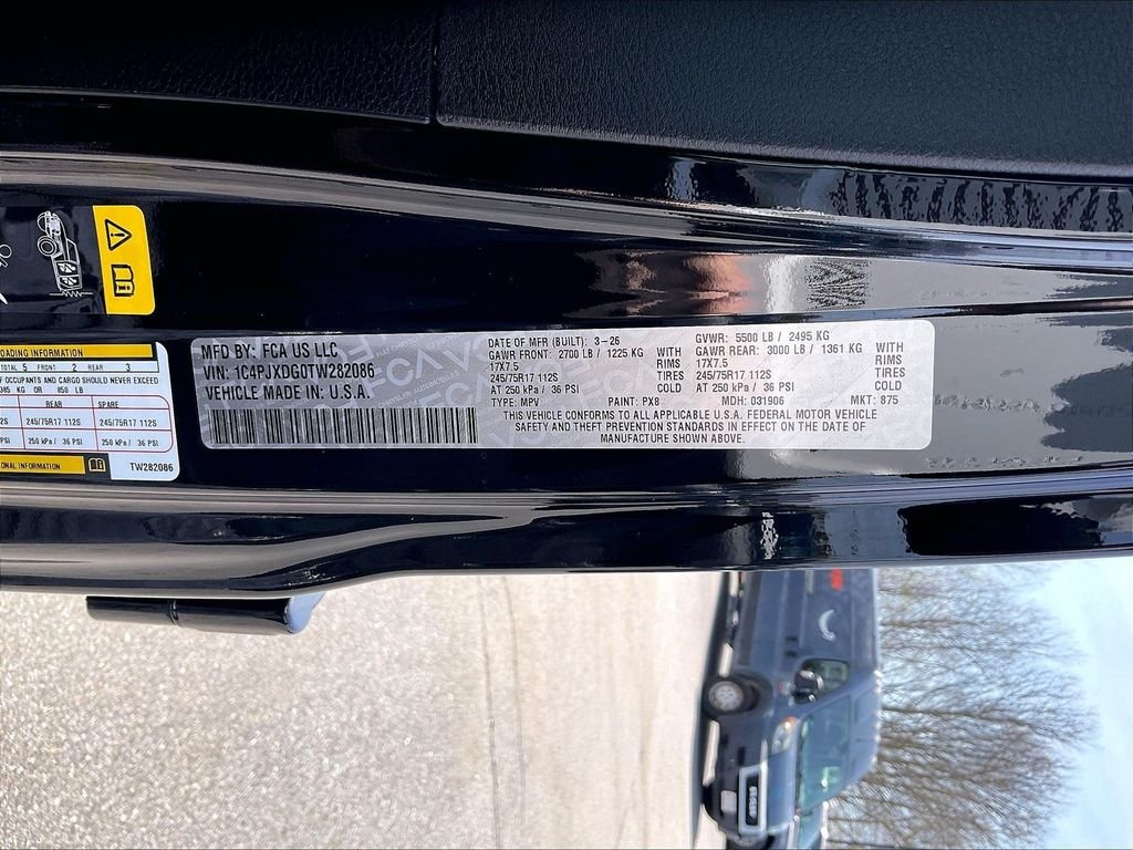 New 2026 Black Clearcoat Jeep  image 16