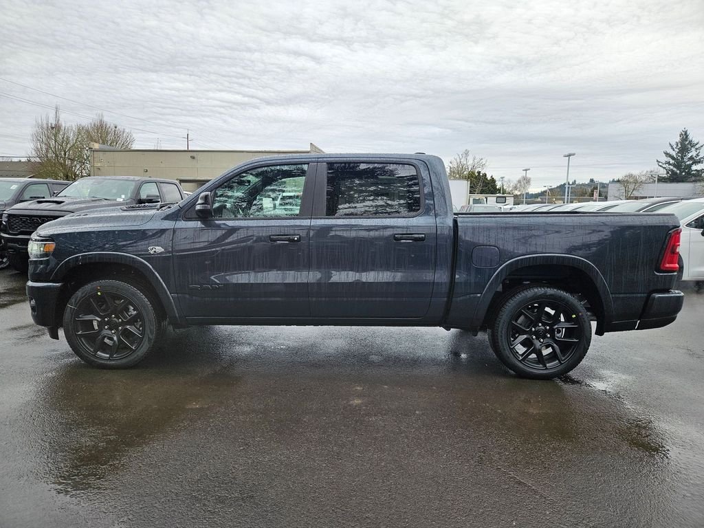 New 2026 Forged Blue Metallic Exterior Paint RAM Laramie image 4