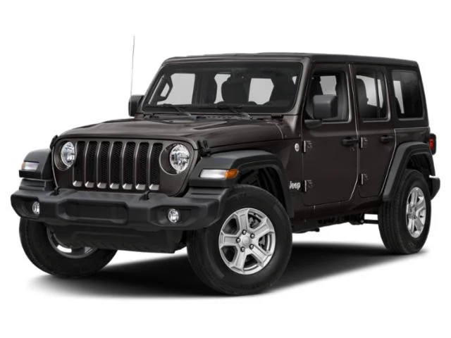 Used 2019 Granite Crystal Metallic Clearcoat Jeep Sport image 1