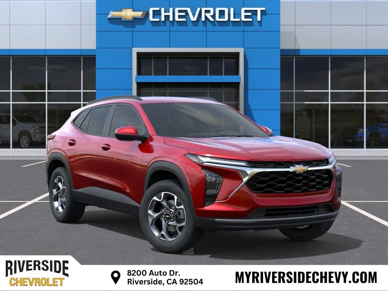 New 2026 Apex Red Chevrolet LT image 1
