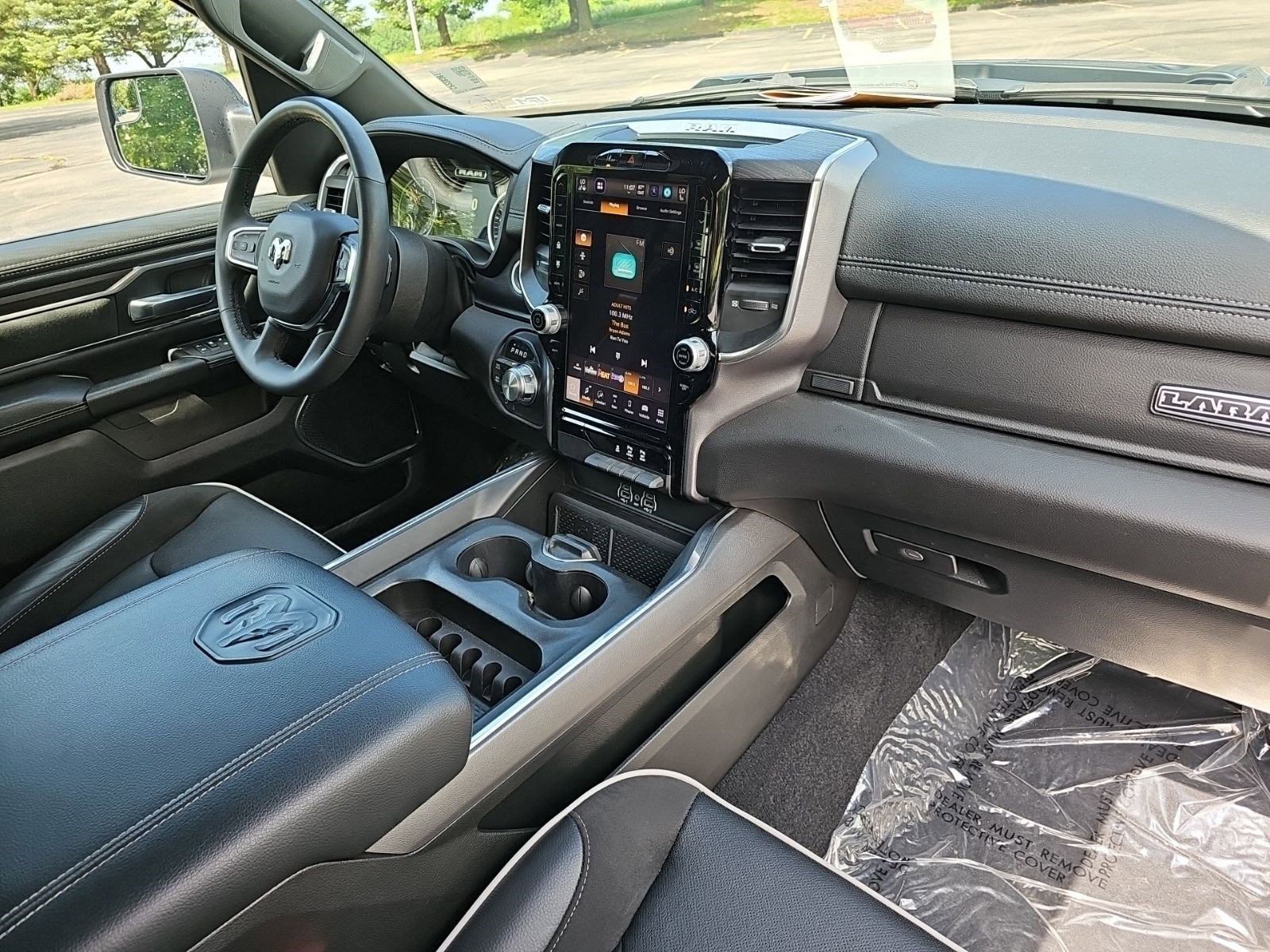 Certified Used 2025 Bright White Clearcoat Ram Laramie image 12