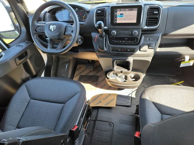 New 2025 Bright White Clearcoat RAM High Roof image 32
