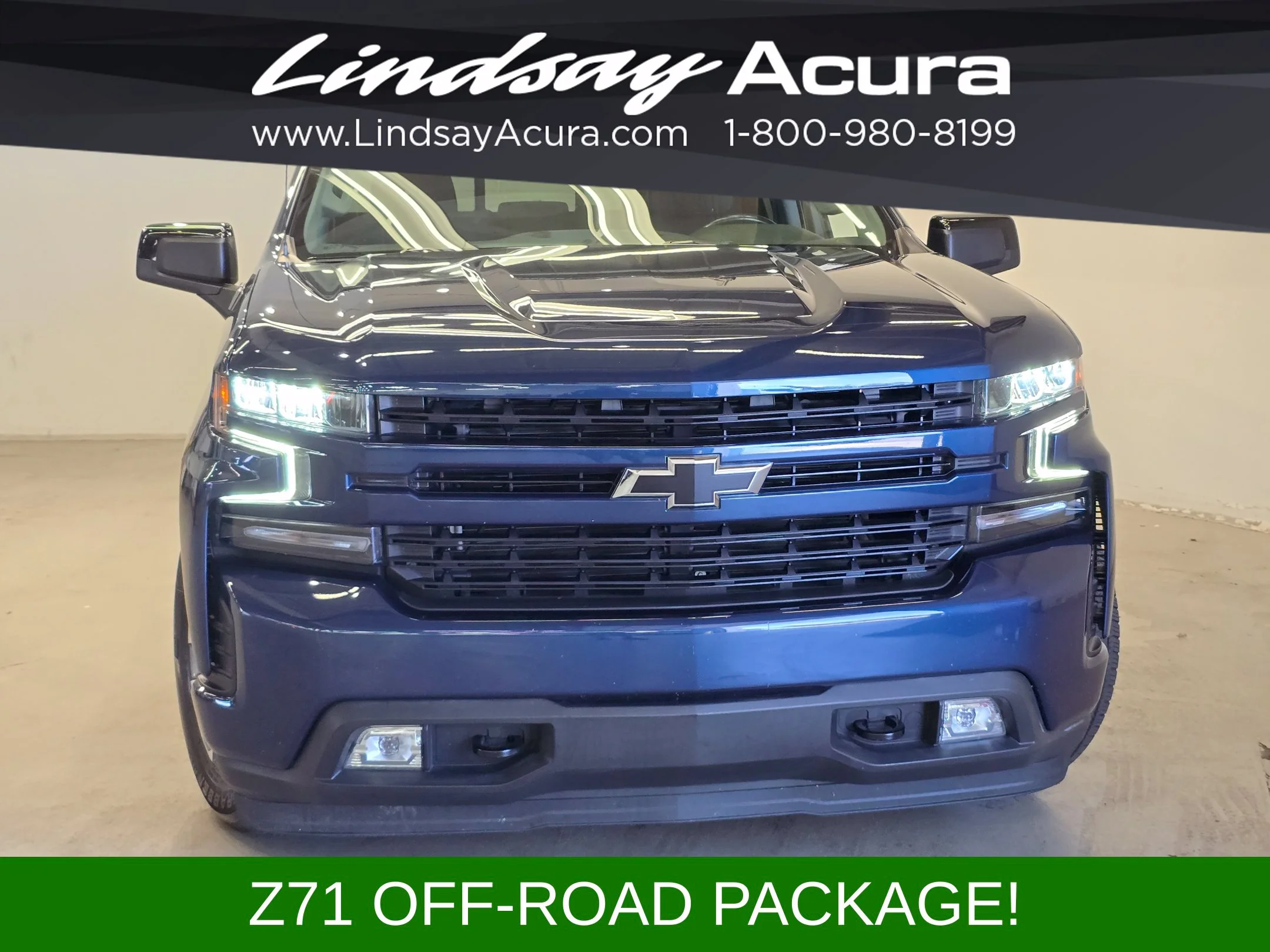Used 2020 Northsky Blue Metallic Chevrolet RST image 2