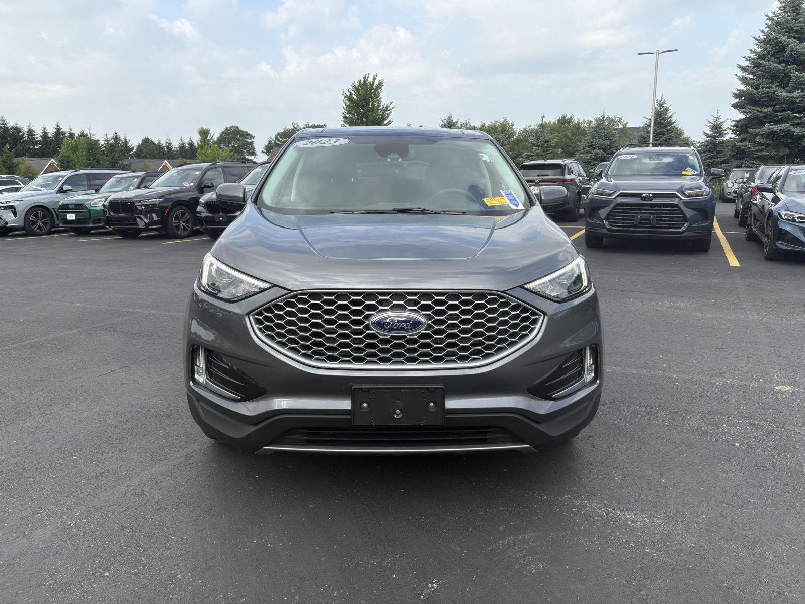 Used 2023 Carbonized Gray Ford SEL image 2