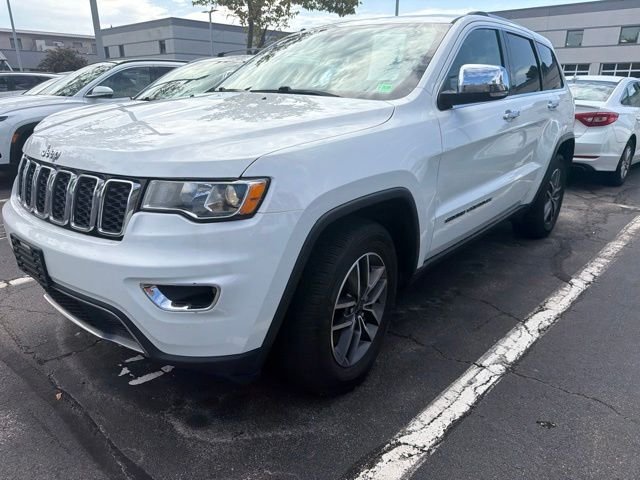 Used 2021 Bright White Clearcoat Jeep Limited image 5