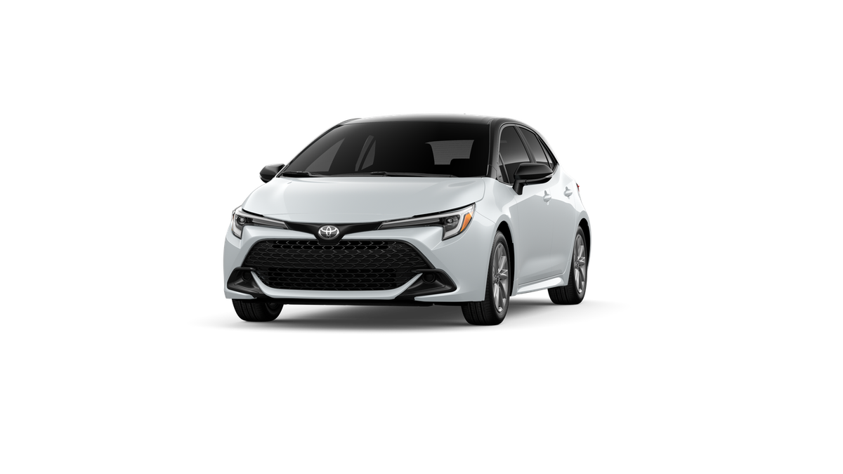 New 2027 Wind Chill Pearl with Black roof Toyota SE image 18