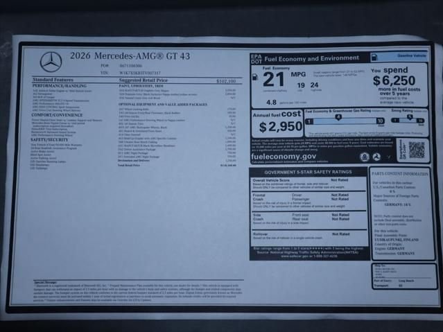 2026 Mercedes-Benz AMG GT 4-Door Coupe 43 - Photo 9