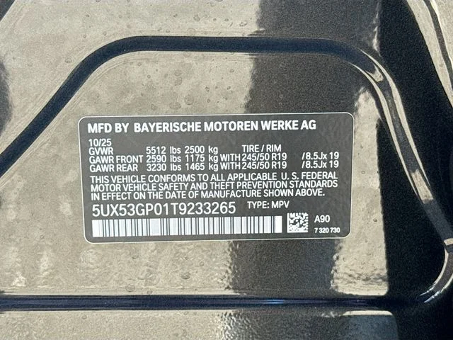 New 2026 Dark Graphite Metallic BMW 30 xDrive image 42
