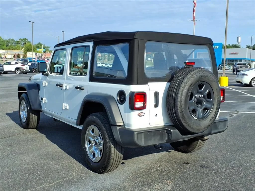 Used 2024 White Jeep 4-Door Sport 4x4 image 15