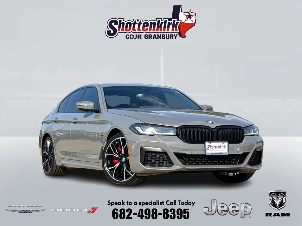 Used 2022 Gray BMW 530e iPerformance image 1