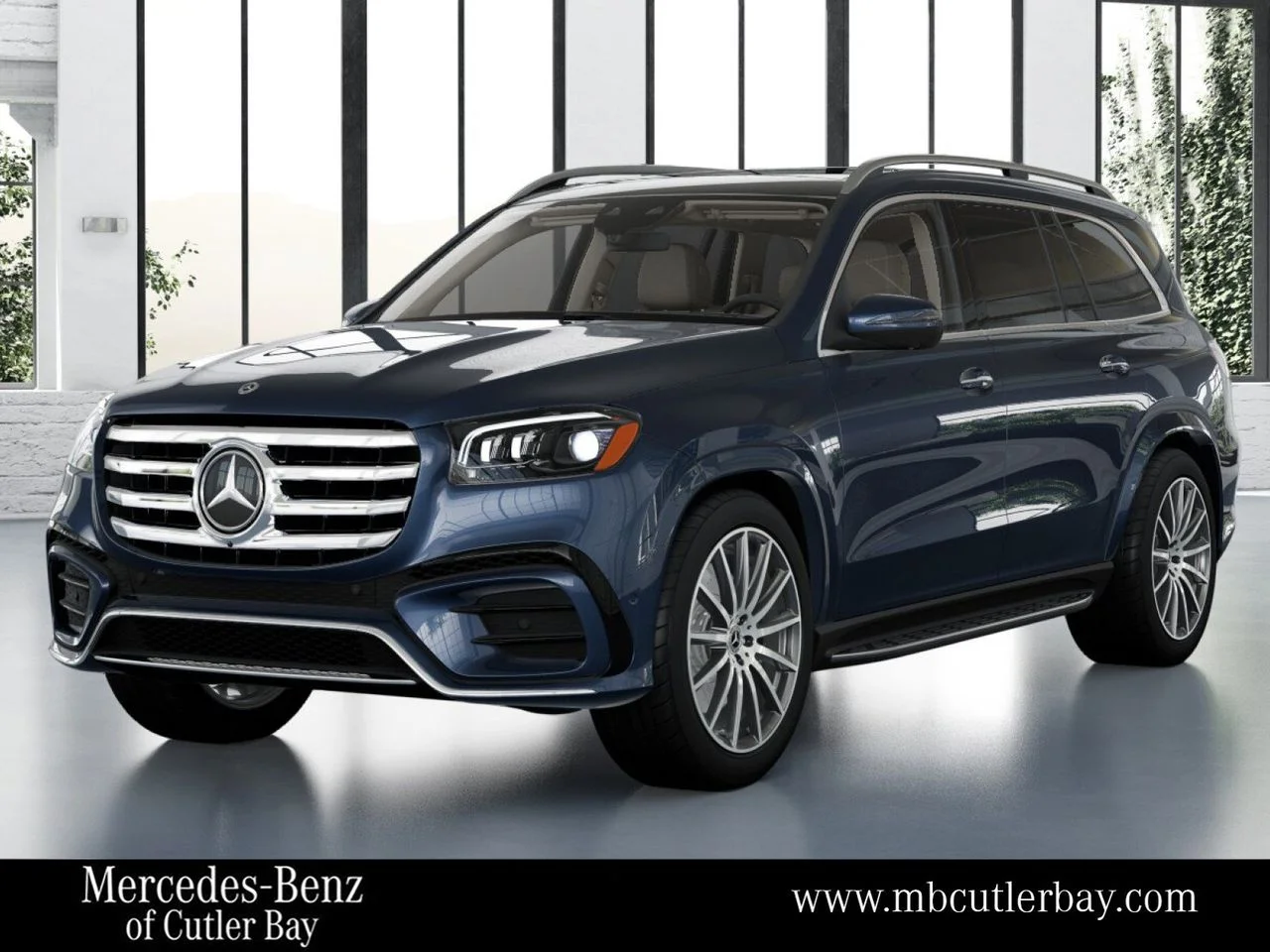 New 2026 Twilight Blue Metallic Mercedes-Benz GLS 450 image 1