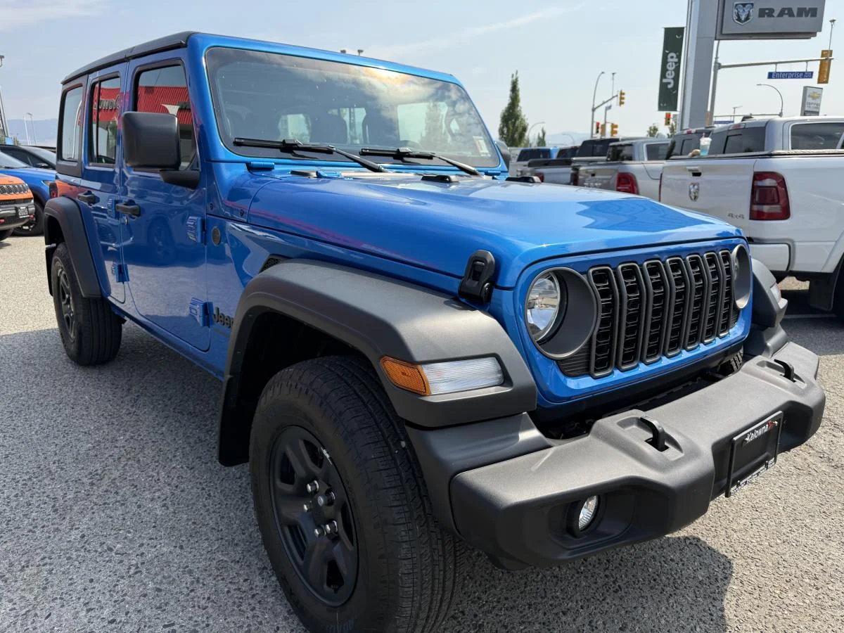 New 2026 Blue Jeep Sport image 9