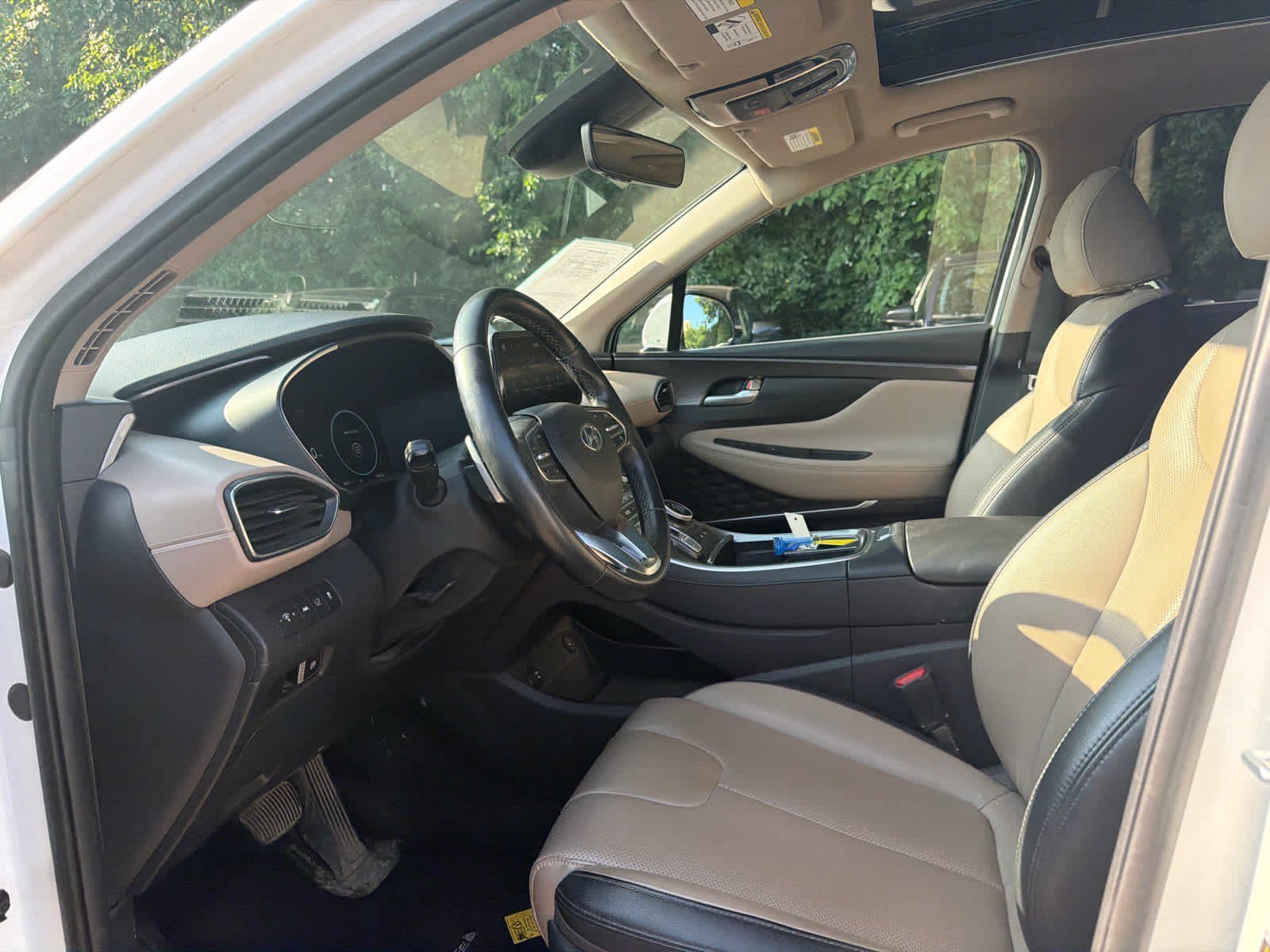 Used 2023 Serenity White Pearl Hyundai SEL Premium image 5