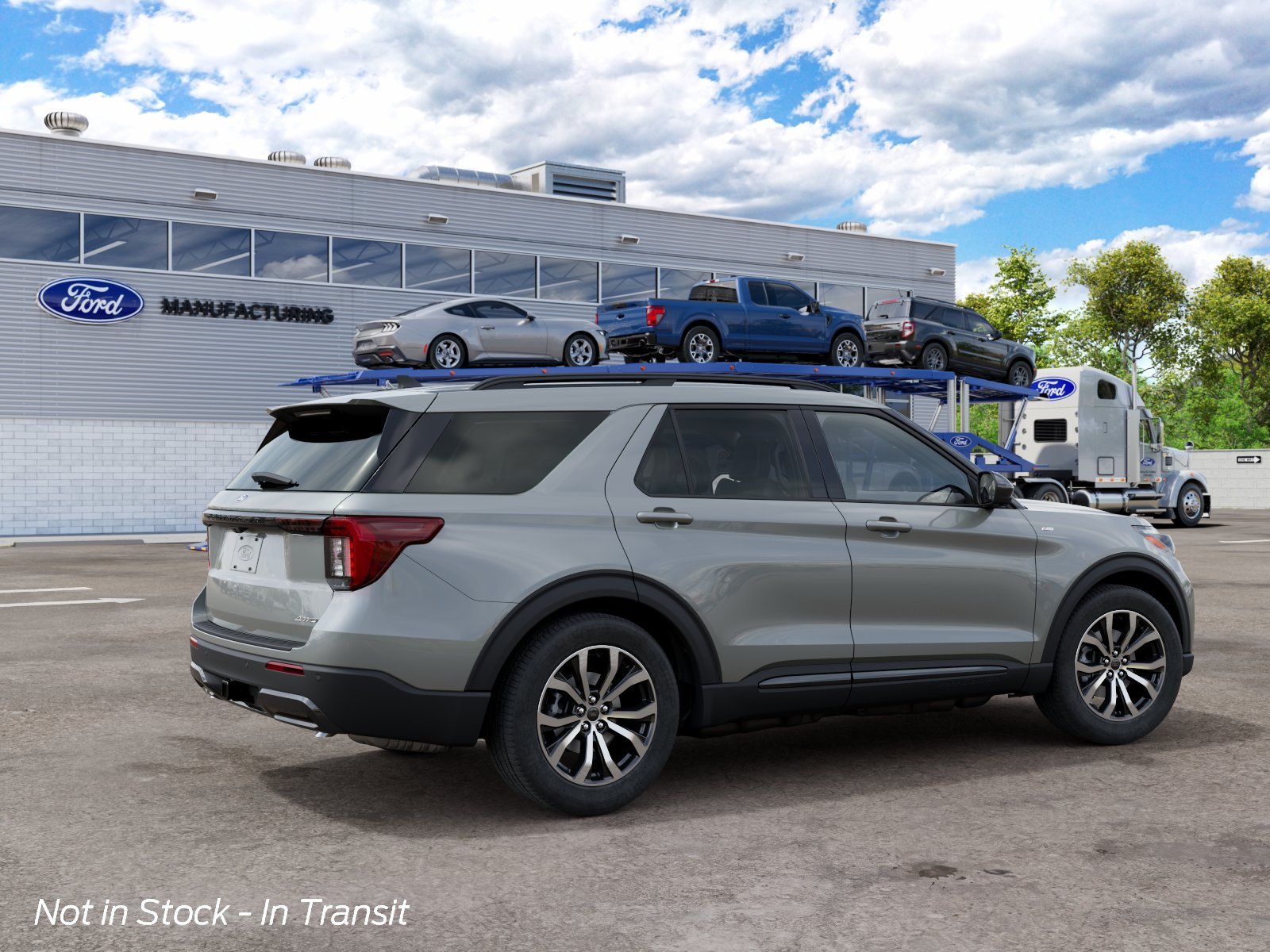 New 2027 Avalanche Gray Ford ST-Line image 6