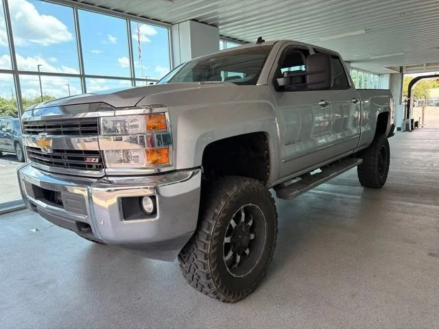 Used 2015 SILVER ICE METALLIC Chevrolet LTZ image 3