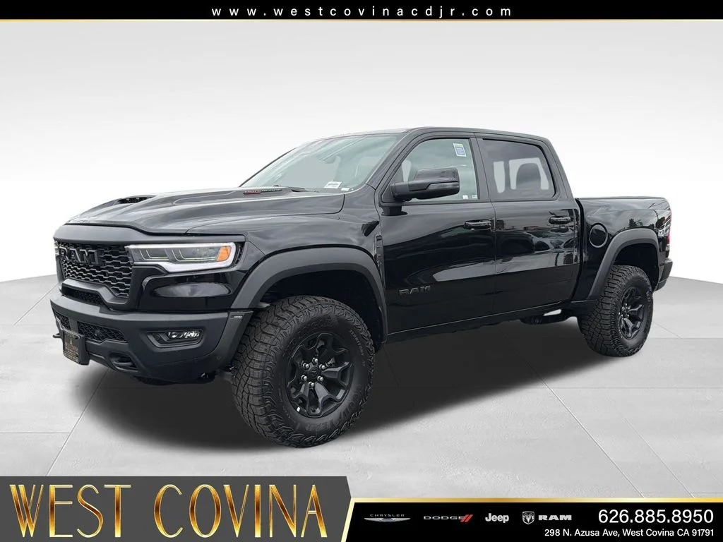 New 2026 Diamond Black Crystal Pearl-Coat Exterior Paint RAM RHO image 1
