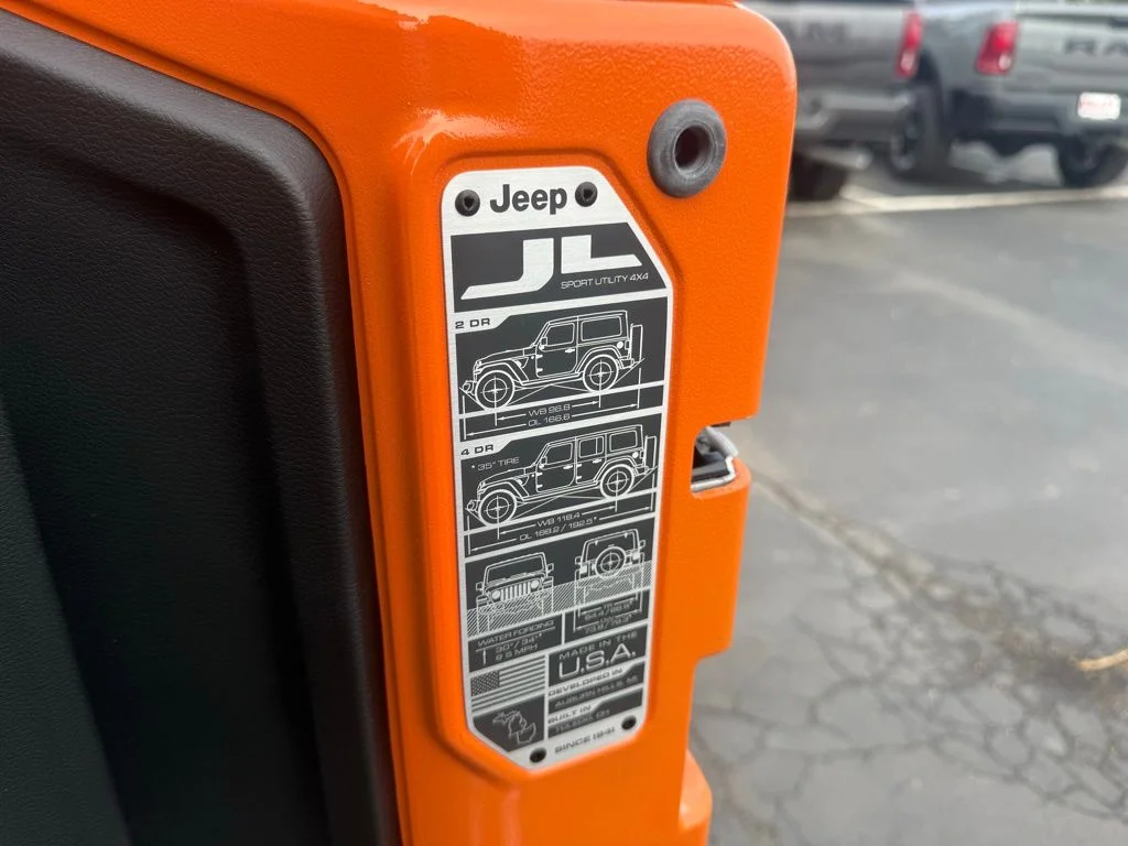 New 2025 Orange Jeep Sport S 4xe image 44