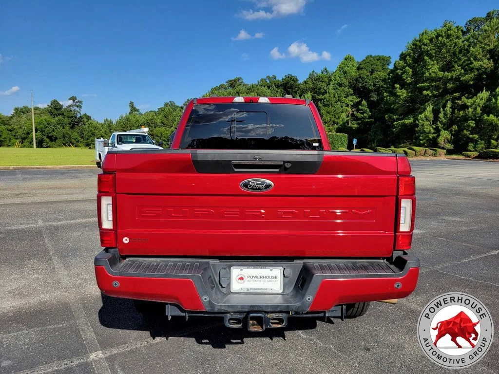 Used 2022 Red Ford Lariat image 5