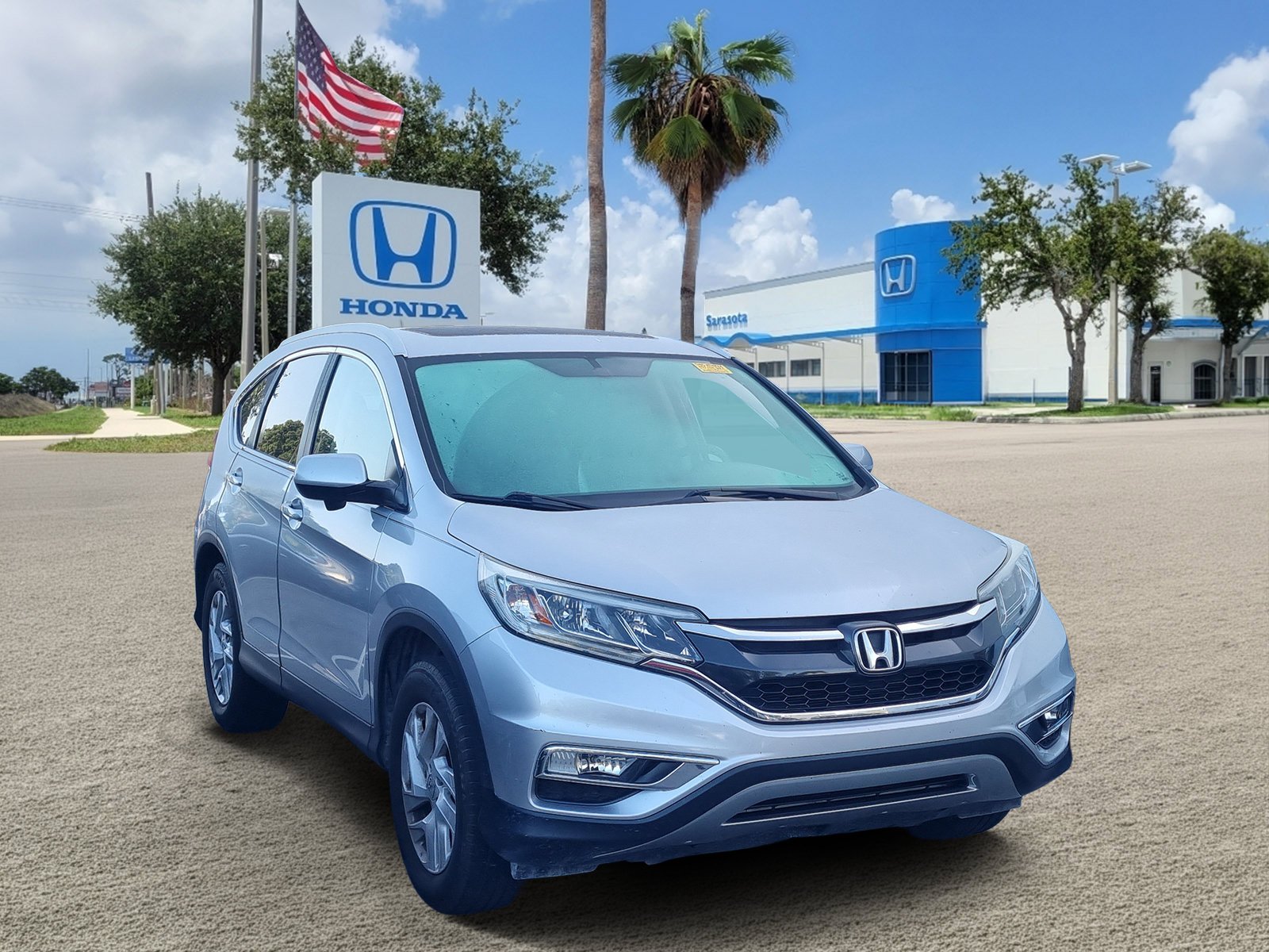 Used 2016 Silver Honda EX-L image 1