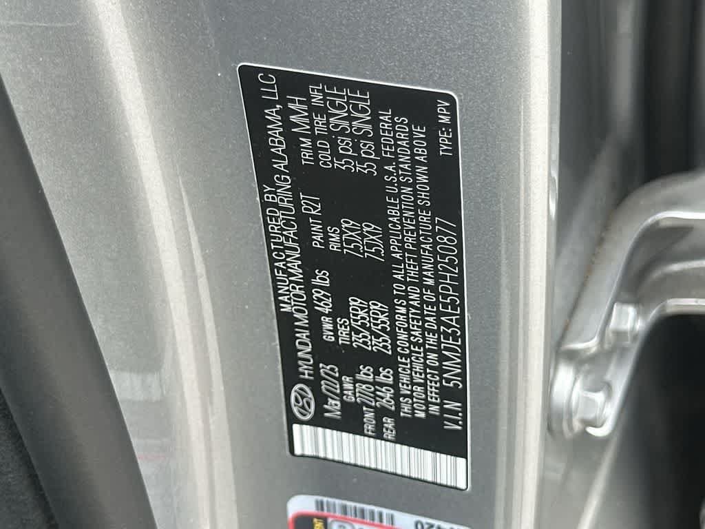 Used 2023 Shimmering Silver Hyundai Limited image 29