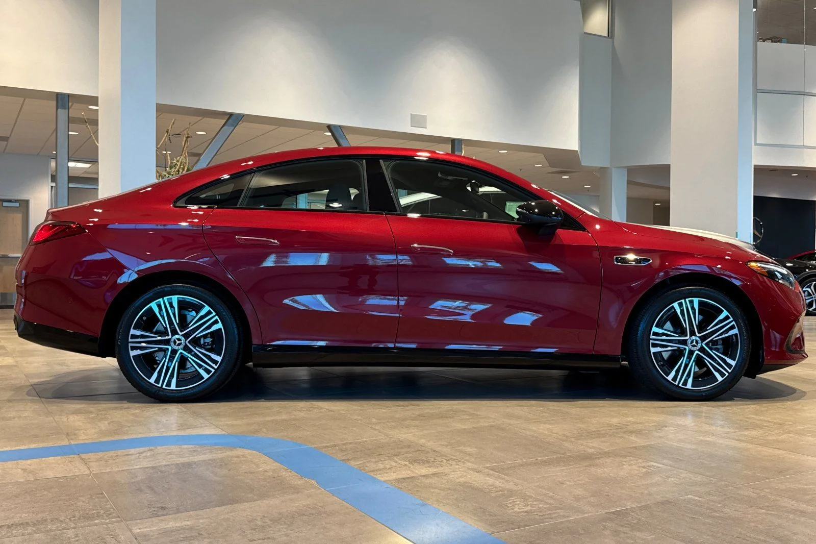 New 2027 MANUFAKTUR Patagonia Red Metallic Mercedes-Benz CLA 220 image 3