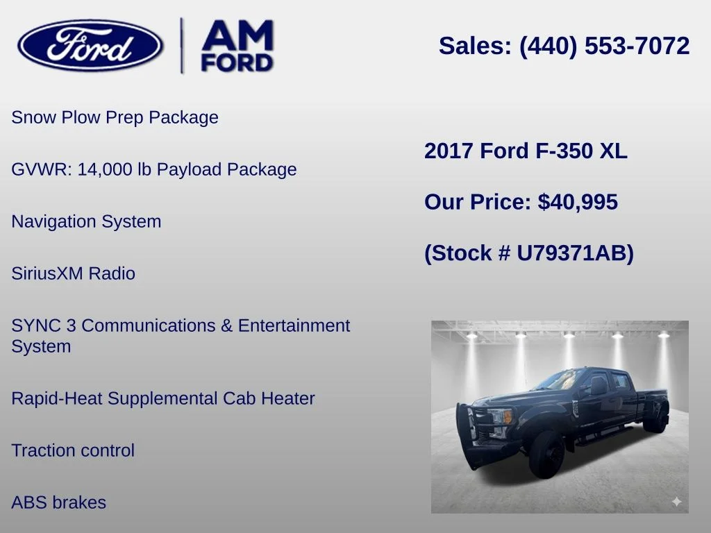 Used 2017 Shadow Black Ford XL image 6