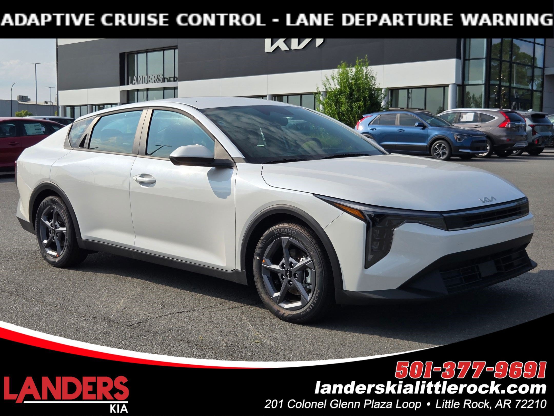 New 2026 Snow White Pearl Kia LXS image 1
