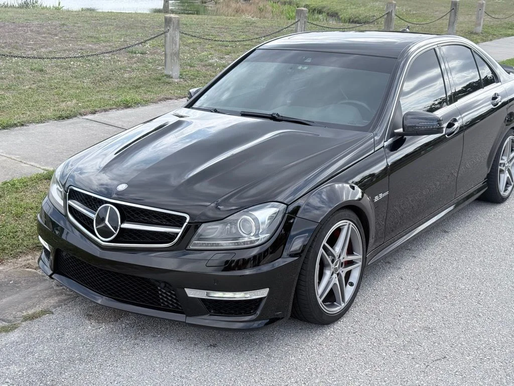 Used 2013 Black Mercedes-Benz C 63 AMG® image 8