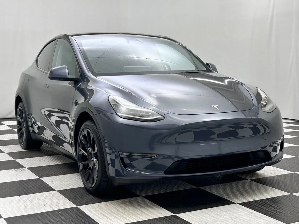 Used 2023 Gray Tesla Long Range image 2