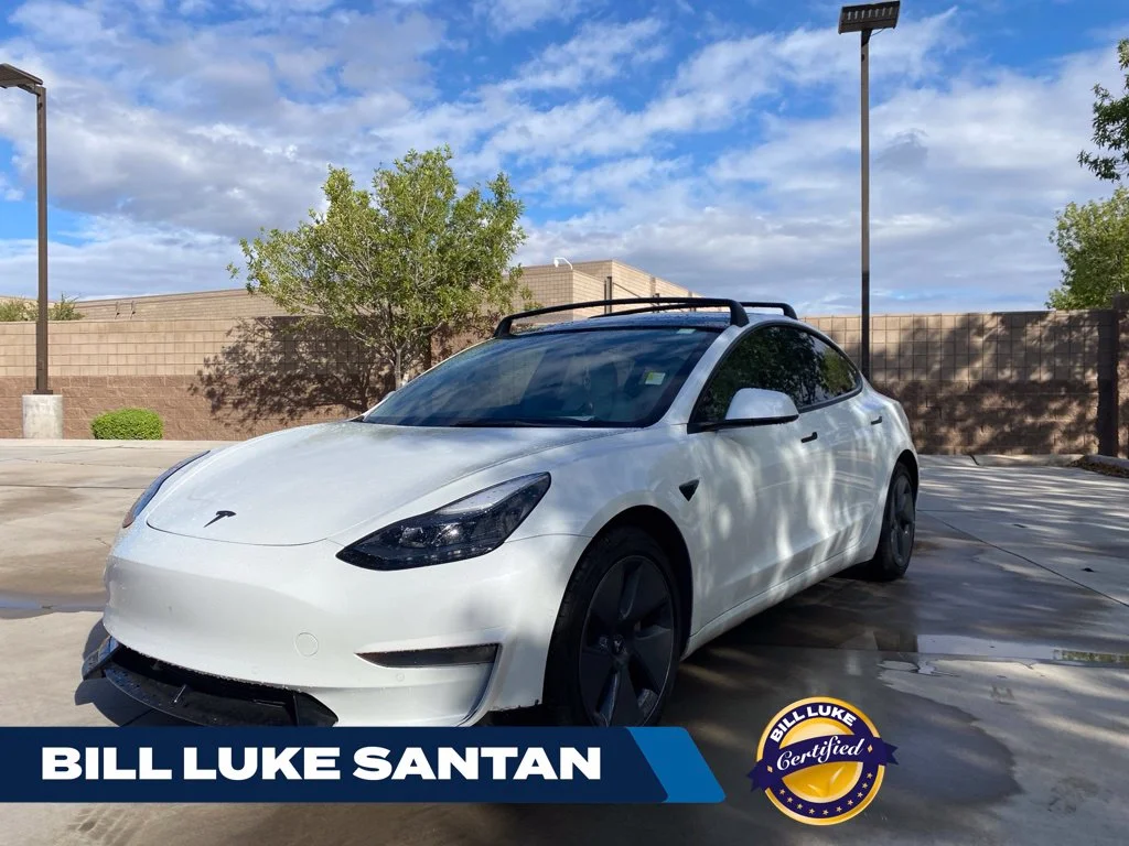 Certified Used 2022 White Tesla Long Range image 1