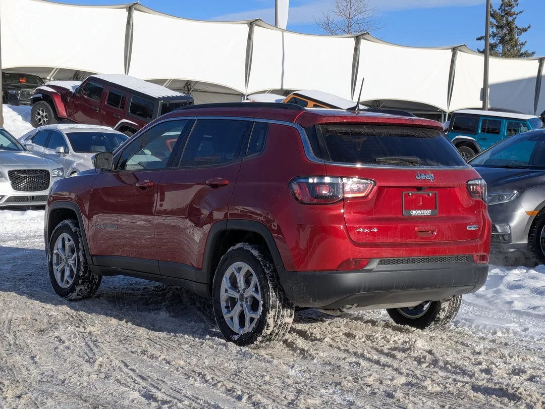 New 2026 Red Jeep North - - 4x4 - Front heated seats - Forward Collision Warning & More! image 6